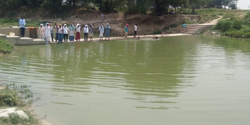 Arillya Wala Check Dam in Ghazipur District, Uttar Pradesh