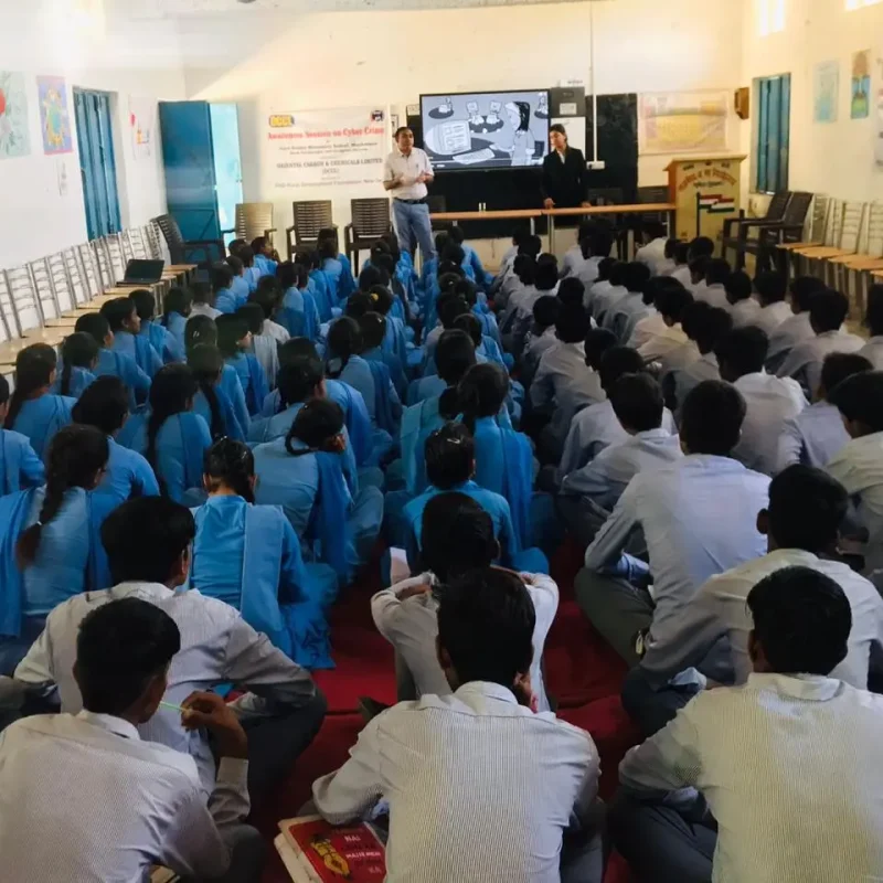 Session on Cyber Crime at Mushedpur School - OCCL Project (3)